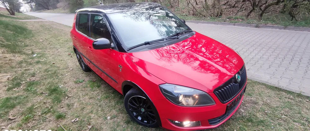 samochody osobowe Skoda Fabia cena 16499 przebieg: 178500, rok produkcji 2012 z Obrzycko